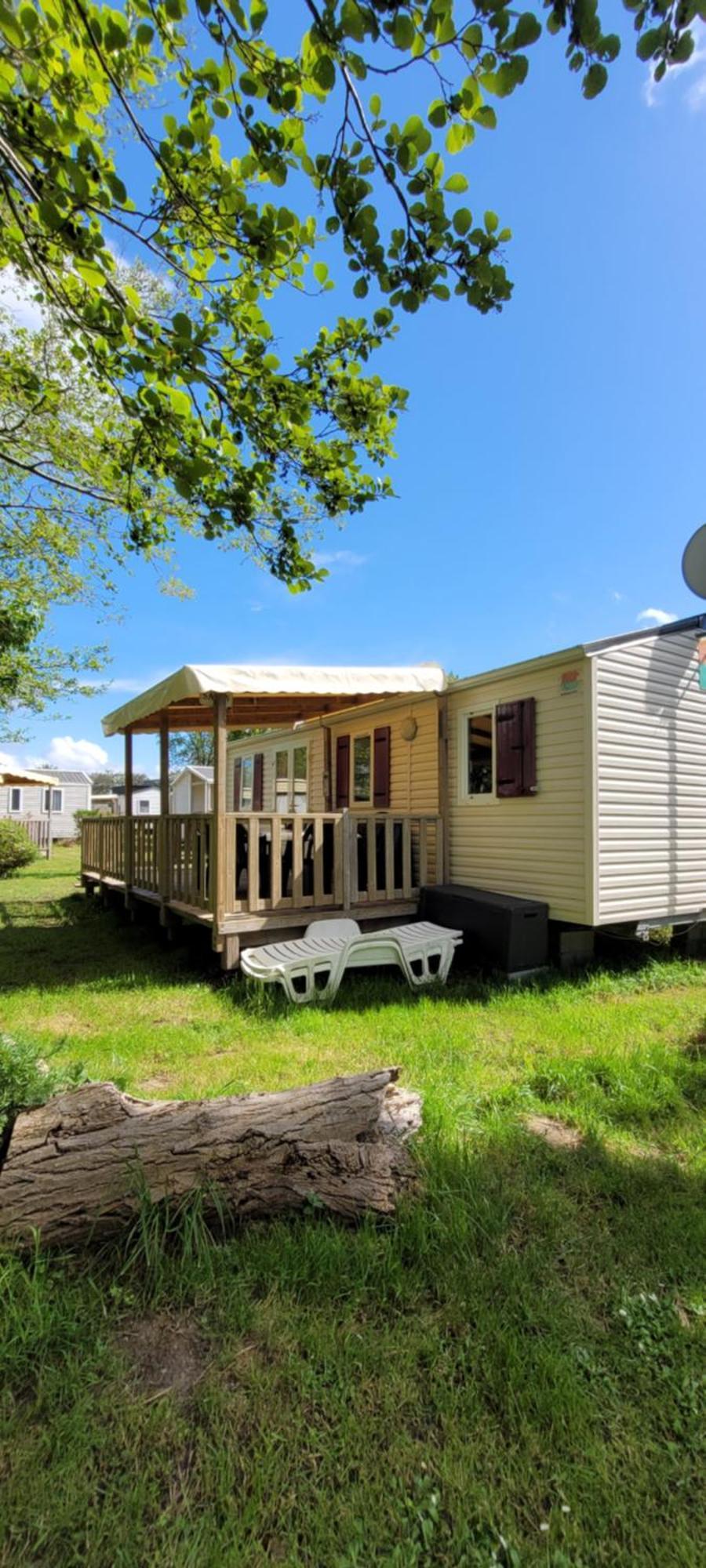 Mobil-Home Le Petit Paradis Vendeen Camping 3 Etoiles 7Km Des Plages Avrille  Екстер'єр фото