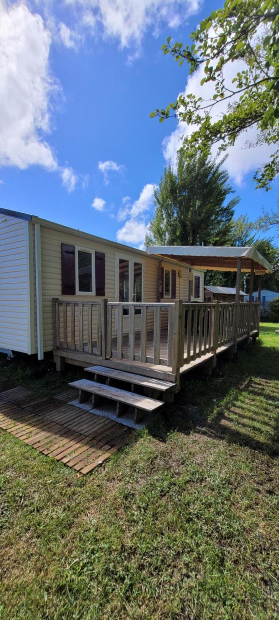 Mobil-Home Le Petit Paradis Vendeen Camping 3 Etoiles 7Km Des Plages Avrille  Екстер'єр фото