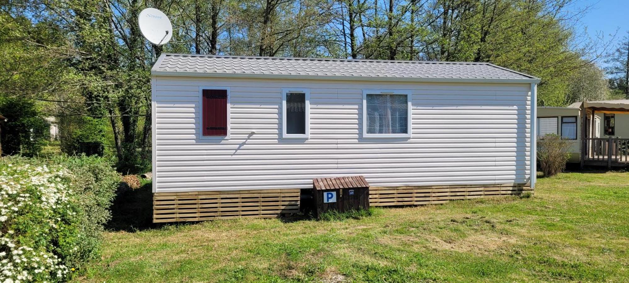 Mobil-Home Le Petit Paradis Vendeen Camping 3 Etoiles 7Km Des Plages Avrille  Екстер'єр фото